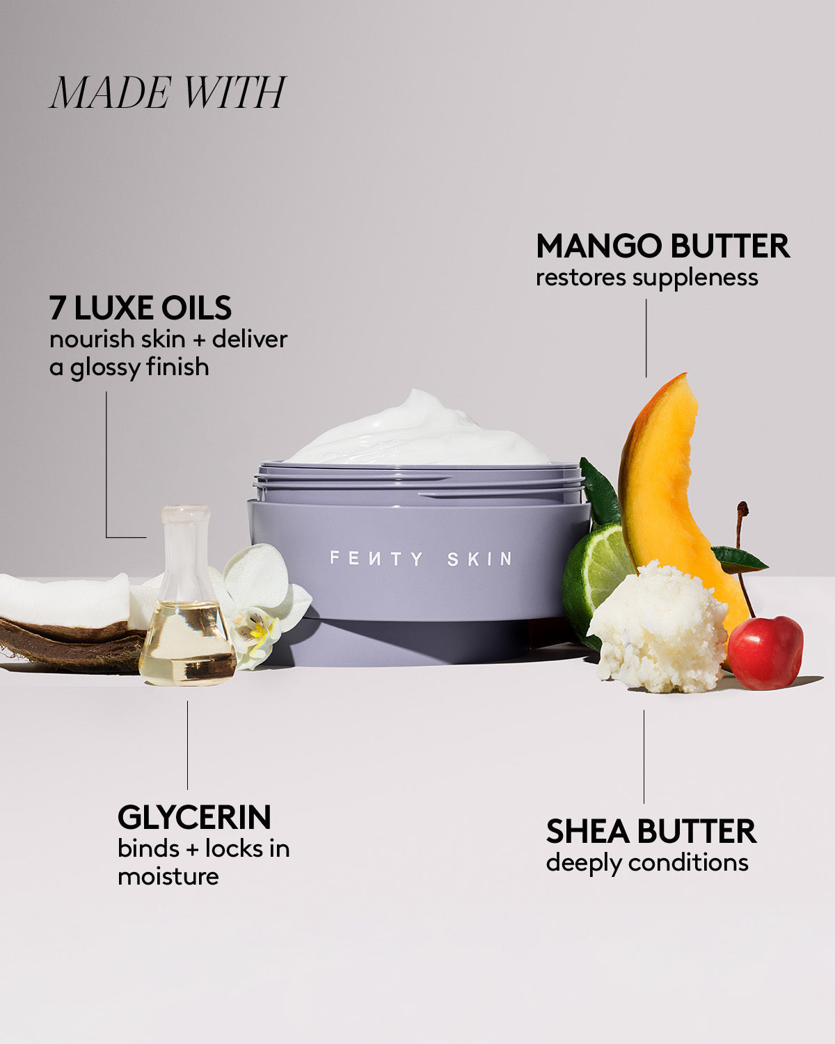 Butta Drop Whipped Oil Body Cream with Tropical Oils + Shea Butter ââ‚?Guava Getaway