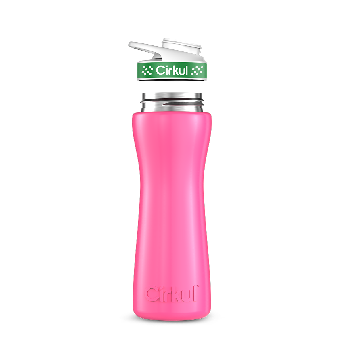 22oz. Stainless Steel Bottle & Comfort Grip Lid