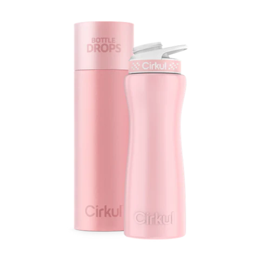 Limited Edition: 22oz. Blush Pink Stainless Steel Bottle & Lid
